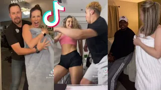 Towel Prank Funny on Boyfriend Challenge Bad Michael Jackson Tiktok Compilation #3.