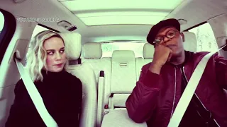 Cover 7 Rings * Brie Larson * & * Samuel L. Jackson *