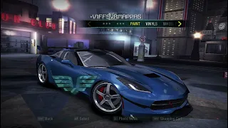 nfs carbon - Chevrolet Corvette Stingray C7 Tuning and Racing MOD Gameplay