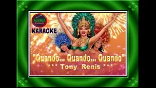 Quando Quando Quando - Tony Renis - KARAOKE