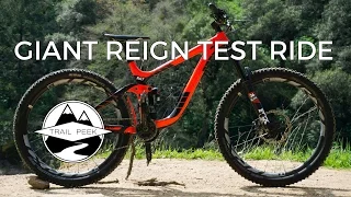 MAKE IT REIGN - 2017 Giant Reign Advanced Test Ride