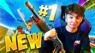 LE NOUVEAU POMPE EST BEAUCOUP TROP FORT SUR FORTNITE BATTLE ROYALE ! TOP 1 ?