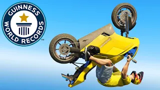 🔴WORLD RECORD: GLIDING For 4 HOURS STRAIGHT! 🏆 (GTA 5 Stunt Challenge)