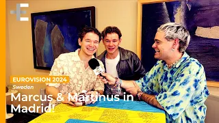 Slay Spain, Slay! 🇪🇸 Marcus & Martinus Share Their Madrid Adventure | Sweden 2024  Interview