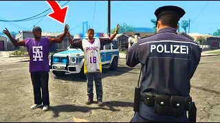 GANG ANGRIFF AUF UNS! (GTA 5 Polizei Mod)