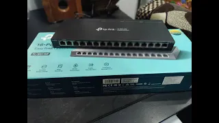 TP-Link TL-SG116E Easy Smart Switch Unboxing