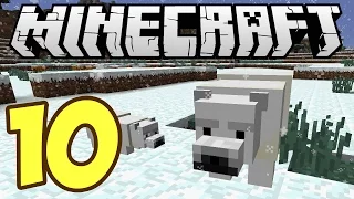 ТОП 10 ФАКТОВ О БЕЛЫХ МЕДВЕДЯХ В НОВОЙ ВЕРСИИ MINECRAFT 1.10 (16w20a)