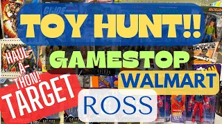 Toy Hunt! Pursuing Plastic @ Target, ROSS, GameStop & Walmart! What Did I Find? #toyhunt #toys