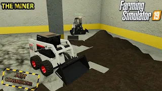 Cleaning a Basement With Bobcats||Public Works||FS19 MINING MODS