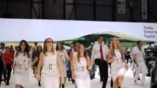 Geneva Motor Show 2011 -Toyota Motors dance performance