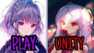 NIGHTCORE - Play x Unity by Alan Walker (SWITCHING VOCAL)