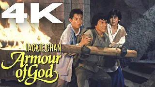 Jackie Chan's "Armour Of God" (1986) in 4K // Saving Alan Scene