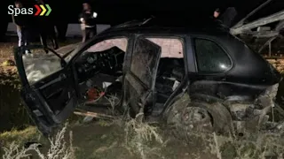 Смотри ДТП в Дагестане. Опрокидывание автомобиля  Porshe Cayenne, водителя погиб и один пострадавший