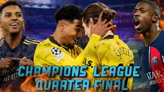 Champions League Quarter-Final. Exe 😭