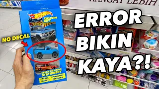 DAPET HOTWHEELS ERROR SUPER LANGKA DI INDOMARET! AUTO KAYA GAK NIH??