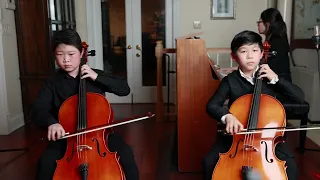 Anthony Kim and Winston Yu - Vivaldi Concerto For Two Cellos In G Minor, Mvmt. 1 | 2022 Baroque