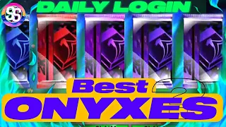 DAILY LOGIN PACK OPENING 🔥🔥🔥BEST ONYX CARDS??? | NBA 2k Mobile Season-3