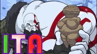 Kratos vs Simping (God of War cartoon) ita