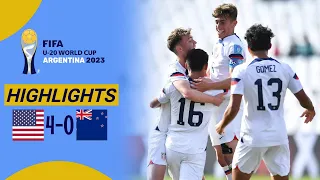 USA vs New Zealand | FIFA U20 World Cup 2023 | Match Summary