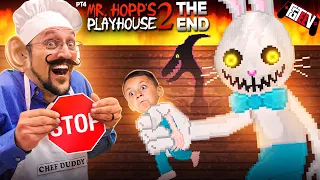 THE END of Mr. HOPPS Playhouse 2!  The Boss Chase feat. FGTeeV Chef Duddz & the Rabbit