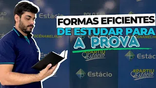 Formas eficientes de estudar para a prova