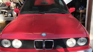 1989 E30 BMW 325I Convertible - Full Rear Wheel Bearing Removal & Installation Tutorial