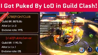 I Got Puked By LoD In Guild Clash - Legacy Of Discord - Apollyon