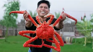 4 kg BIG KING CRAB CURRY | ലോകത്തിലെ ഏറ്റവും വിലകൂടിയ ഞണ്ട് കറി | World Expensive Crab Recipe