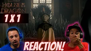 House of The Dragon 1x1 | The Heirs of the Dragon | REACTION! Season 1 Premier Game of Thrones