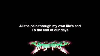 DragonForce - You're Not Alone | Lyrics on screen | Full HD
