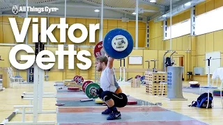 Viktor Getts Light Snatch Pull + Snatch Training Session in Chekhov