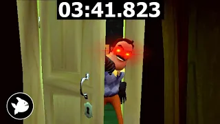 Hello Neighbor any% Speedrun Mobile