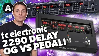 Does the TC 2290 Pedal Sound as Good as the Original? - Let's Compare!