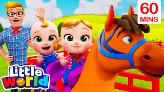 Farm Animals Song | Kids Songs & Nursery Rhymes by Little World