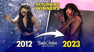 Eurovision winners that came back to the contest (1956-2023)