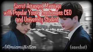 Young Popular CEO and University Student got into Arranged Marriage | jjk oneshot