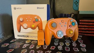 NYXI Warrior Gamecube Controller Unboxing & Test (Spice Orange)
