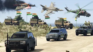 Fighter Jets Attack on Army Protocol | GTA 5