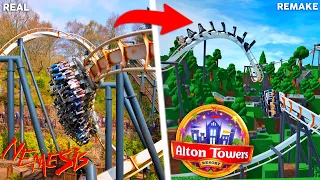 Making Alton Towers RIDES... in Roblox!