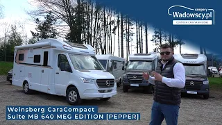 NA MERCEDESIE, ALE TANIO! 💸 Weinsberg CaraCompact Suite MB 640 MEG EDITION [PEPPER]