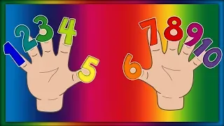 Count to 10 Finger Family | Learn Counting & Numbers | 123