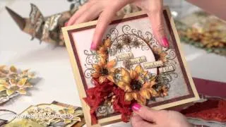 Classic Sunflower Card Making Techniques & Flower Shaping - Heartfelt Creations