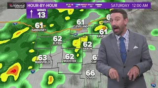 Cleveland area weather forecast: Rain to arrive Friday evening