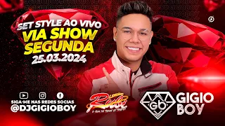 CD AO VIVO GIGIO BOY NA VIA SHOW - LENDÁRIO RUBI - 25,03,2024