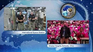 Space Station Crew Discusses Life in Space with Ohio Students