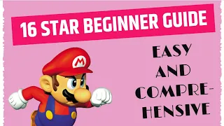 NEW FULL SM64 16 Star Beginner Speedrun Guide