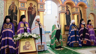 Проповедь Патриарха Кирилла в праздник Сретения Господня