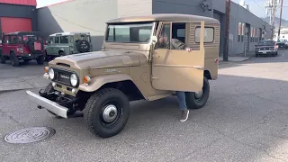 FJ40 walk around for bat