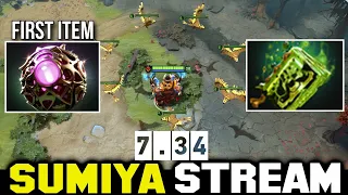 Endless Hawk Bomb 7.34 New Meta | Sumiya Invoker Stream Moment 3843