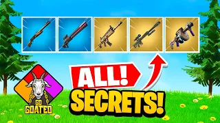 Fortnite Go Goated - How To Get Railgun & Mythic Items (All Secrets 2023)